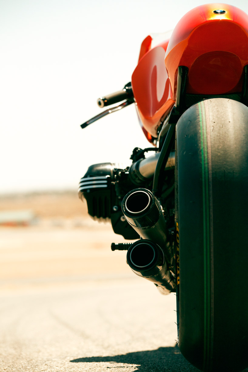 BMW motorrad + roland sands: concept 90 motorcycle at villa d'este