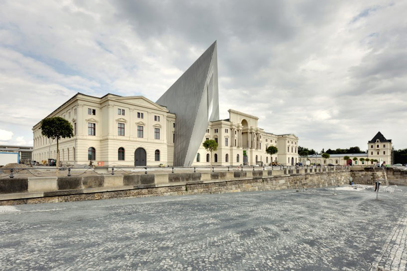 dresden military history museum by daniel libeskind wins micheletti award