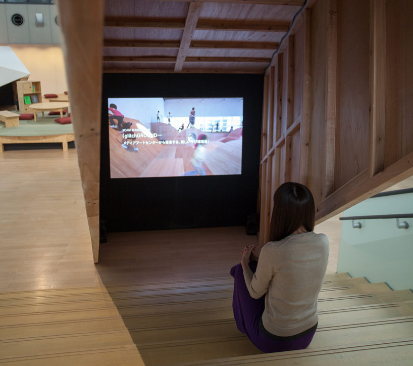 schemata architects: yamaguchi center for arts and media installation