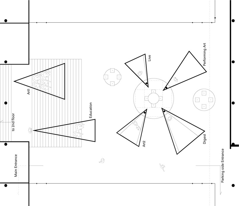 schemata architects: yamaguchi center for arts and media installation