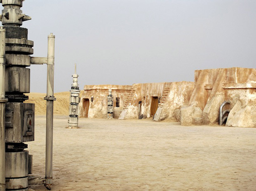 Night sky of Star Wars' Tatooine, in Tunisia