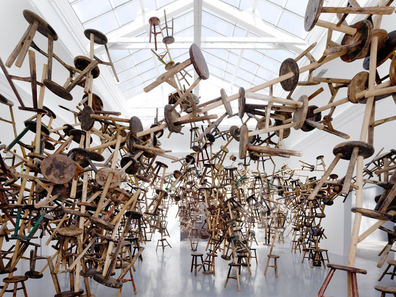 ai weiwei's bang installation at venice art biennale 2013