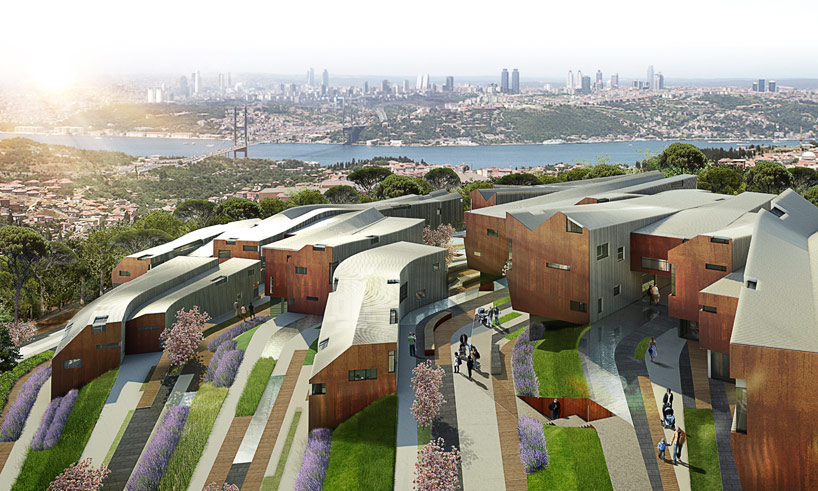 aytac architects: camlica residences in istanbul, turkey