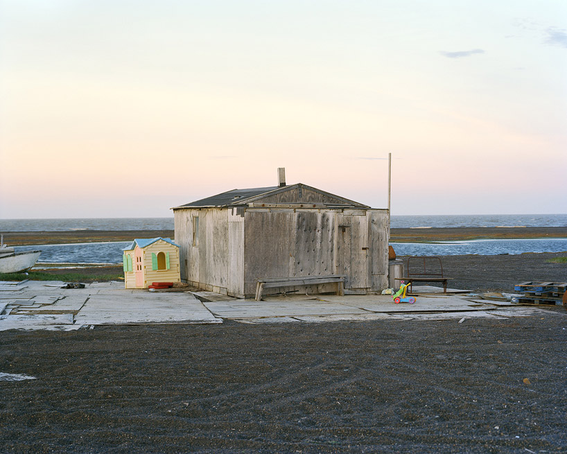 photographs of alaskan seasonal hunting cabins by eirik johnson