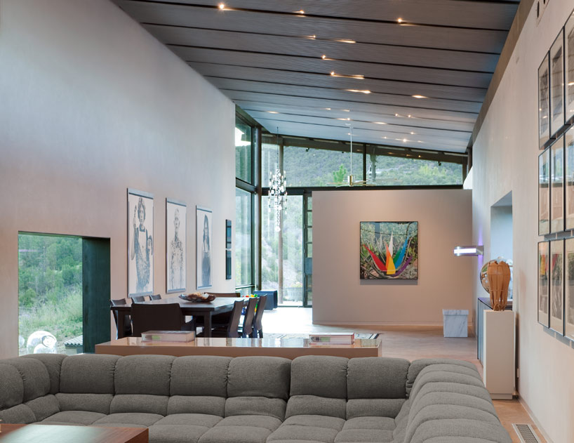 lake flato architects: desert house in santa fe