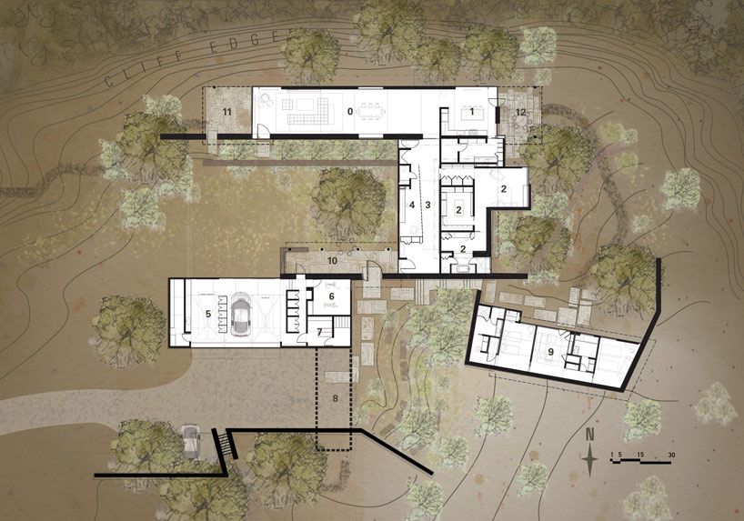 lake flato architects: desert house in santa fe