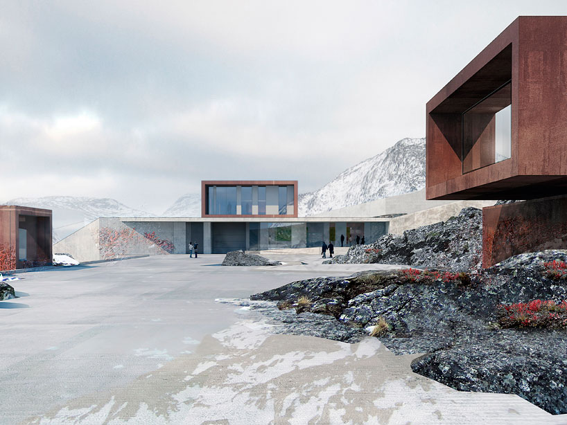 schmidt hammer lassen: correctional facility in greenland   winning proposal