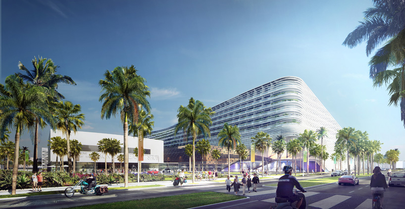 BIG: miami beach convention center proposal 