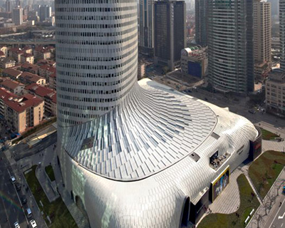 jun aoki & associates: l'avenue shanghai   a luxury retail space in china