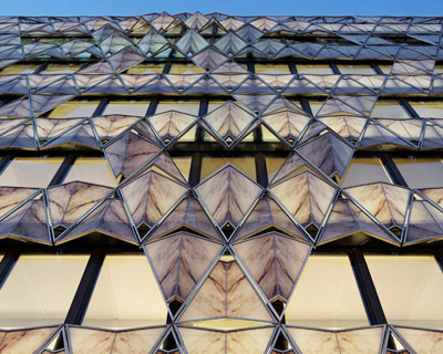 manuelle gautrand: origami office building, paris