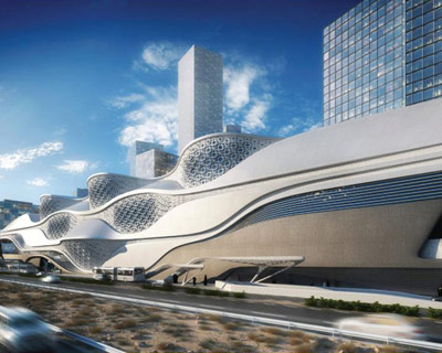 zaha hadid wins competition to design riyadh metro station, saudi arabia