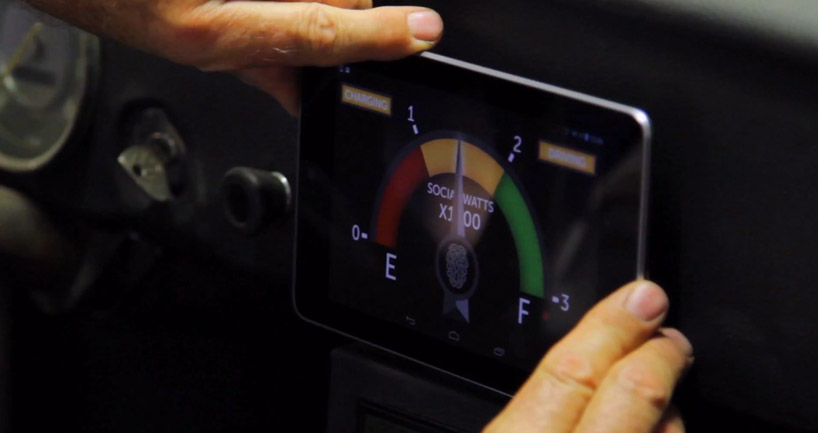 electric 1967 VW karmann ghia powered by social media