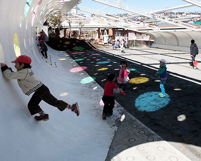 etre design: playground for machida kobato kindergarten