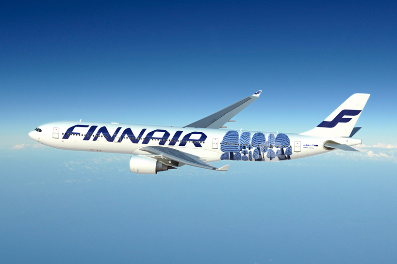 second marimekko for finnair plane unveiled