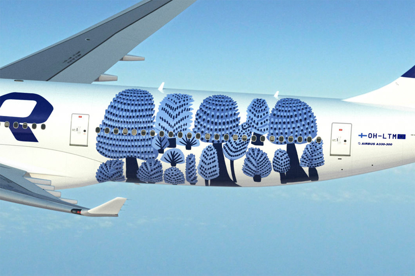 second marimekko for finnair plane unveiled