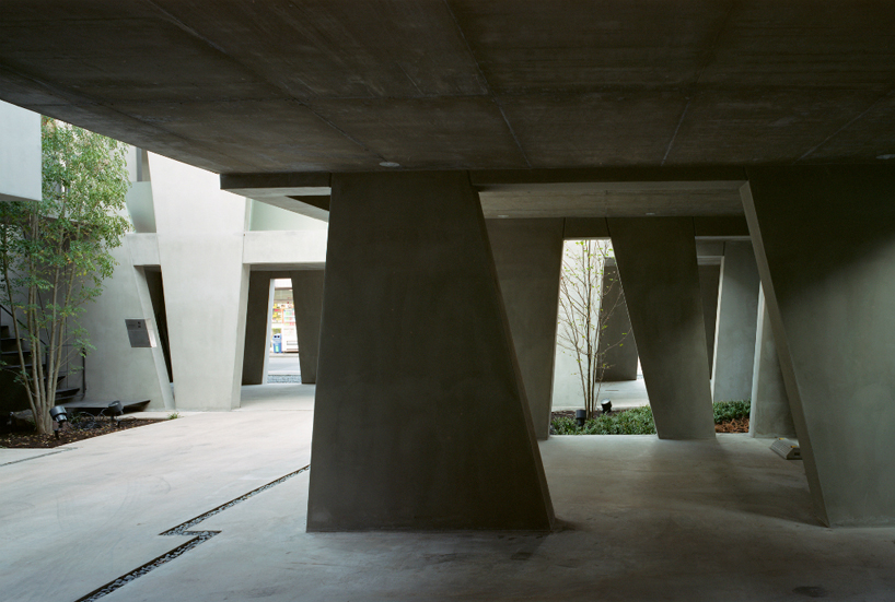 hachioji tree house is a concrete grove by airscape architects 