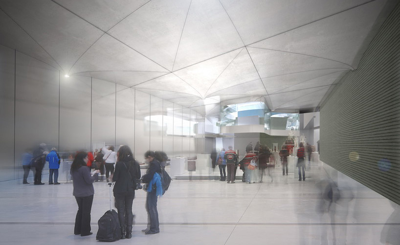 hans hollein + partner: museum of bavarian history proposal