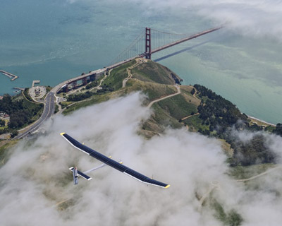 solar impluse: solar powered aircraft embarks across the USA