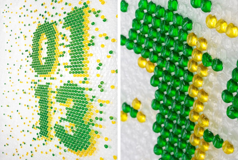 lo siento: bubble wrap typography for wired UK