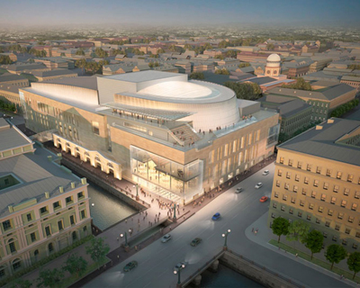 diamond schmitt architects: mariinsky theater II, st.petersburg