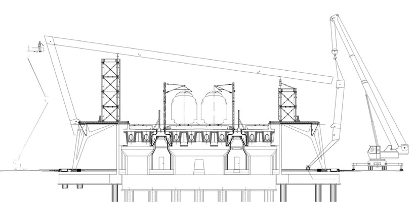 santiago calatrava: sneak peak at undular mediopadana station in italy