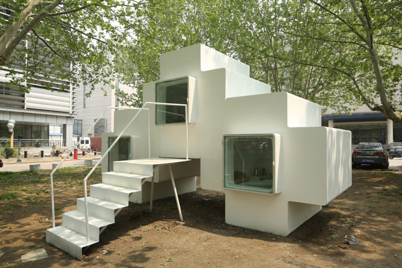 studio liu lubin: micro house installed in beijing park  