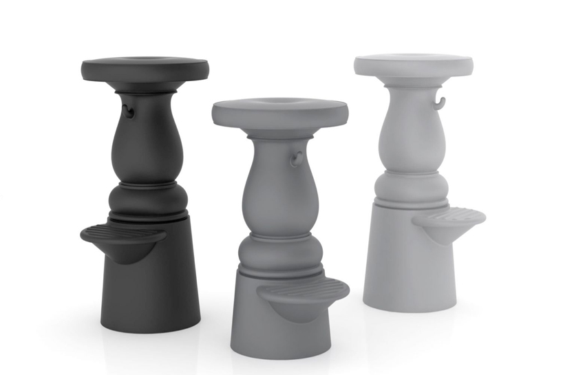 marcel wanders: new antiques bar stool for moooi