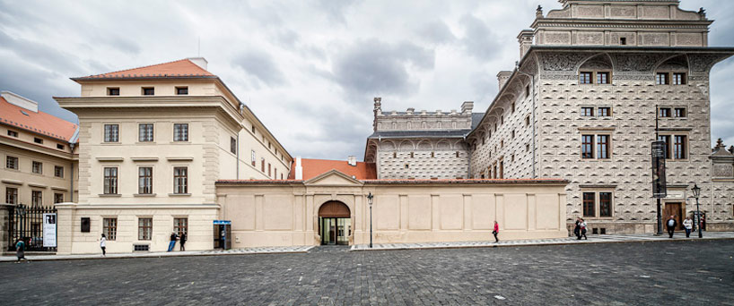 mateo arquitectura rethinks the prague national gallery entrance