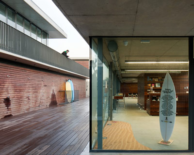 romero soto architects: el centro de surf de somo, spain