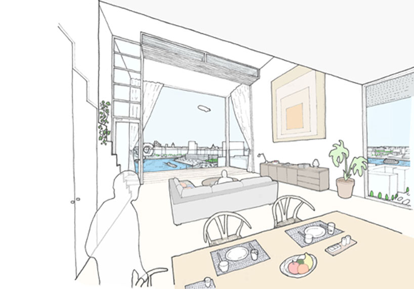 shigeru ban: watertowers hafencity, hamburg