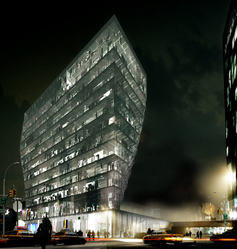 studio gang: solar carve tower, new york