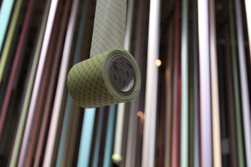 iyama design mt hanging masking tape installation