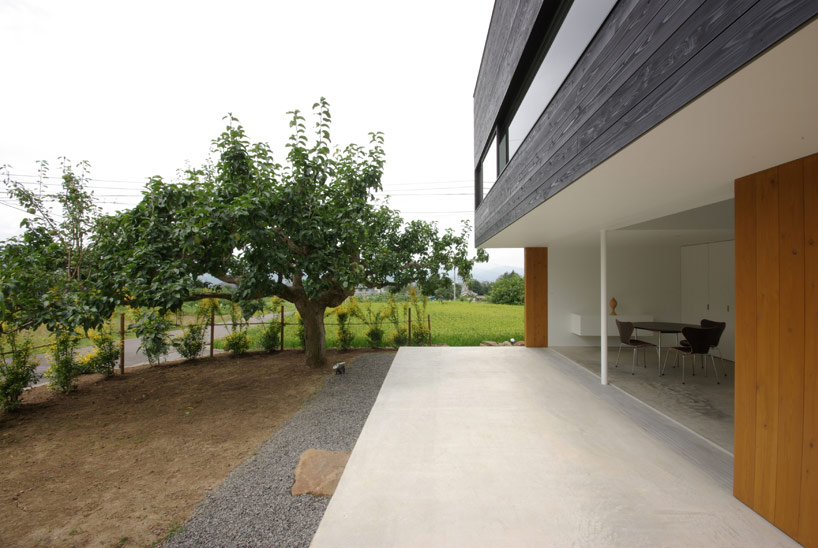 case design studio: wooden house in rural ueda