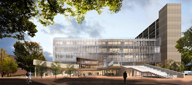 JWA + NADAAA's winning design for university of melbourne