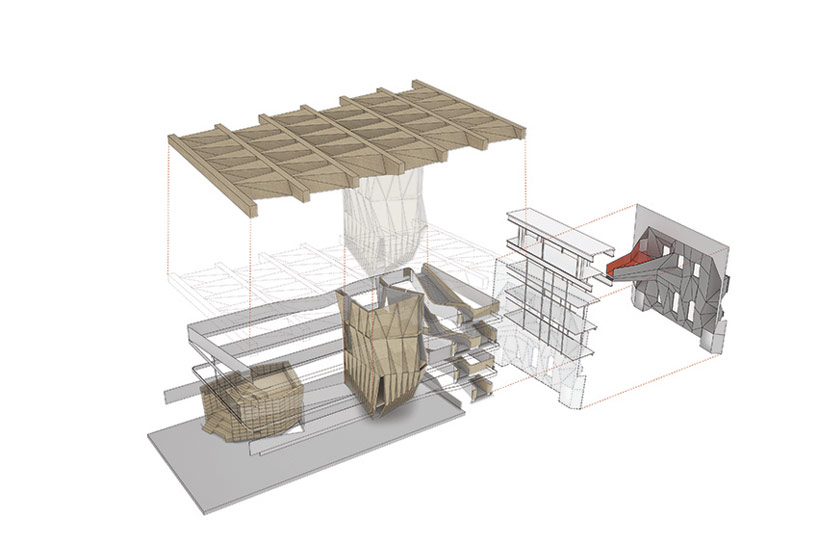 JWA + NADAAA's winning design for university of melbourne