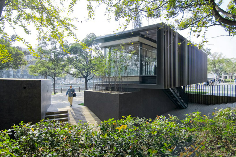 vector architects: riverside park pavilion, china