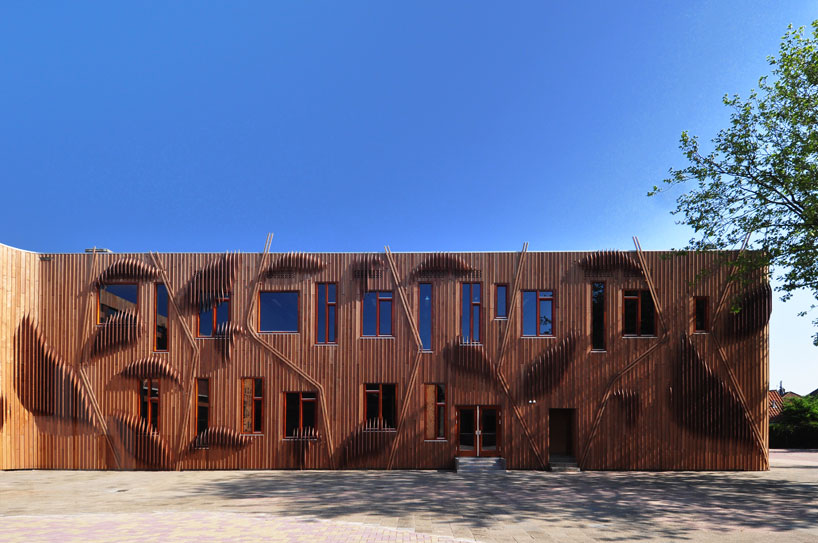 24H design marecollege extension based on ancient symbol