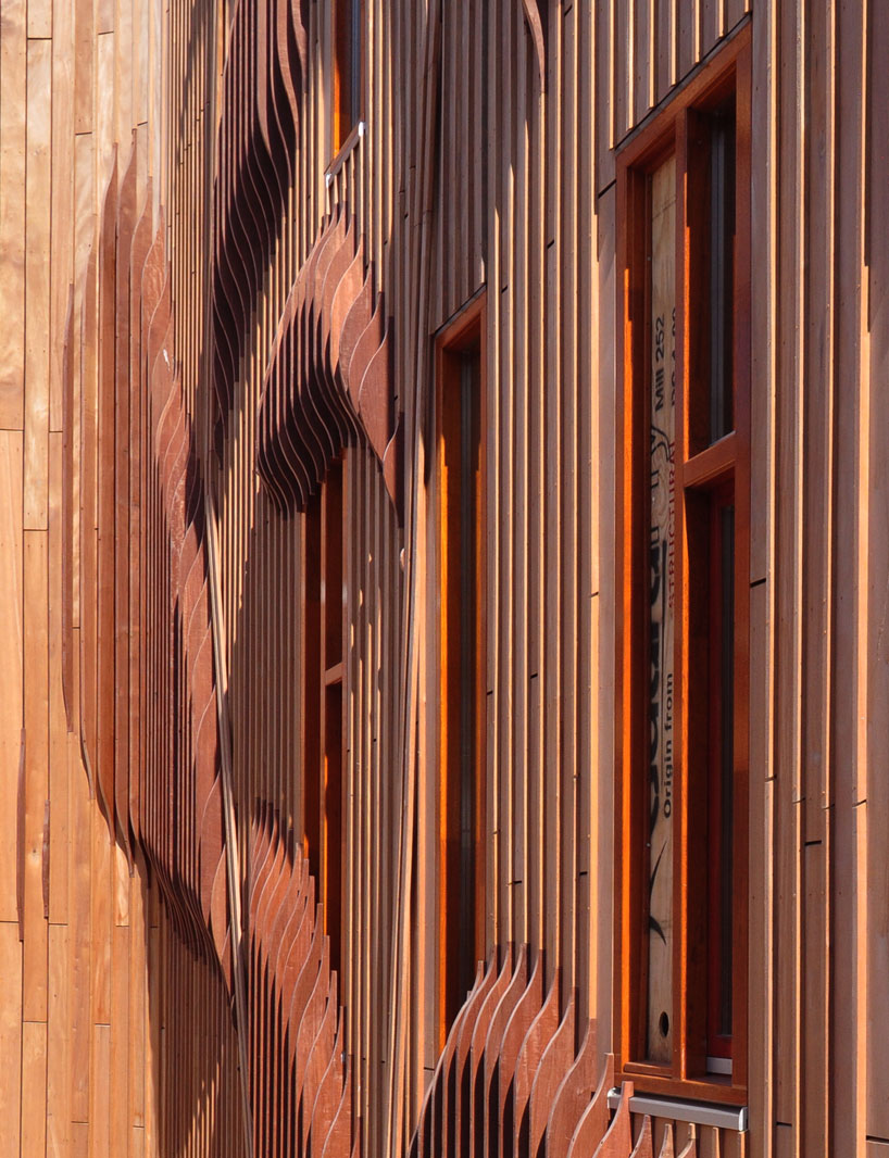 24H design marecollege extension based on ancient symbol