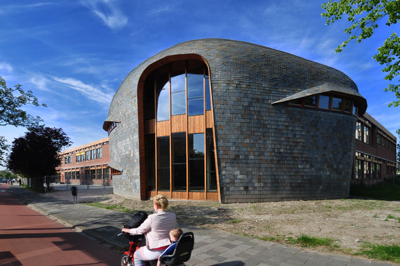 24H design marecollege extension based on ancient symbol