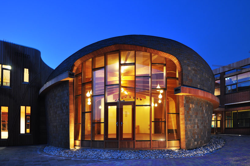 24H design marecollege extension based on ancient symbol