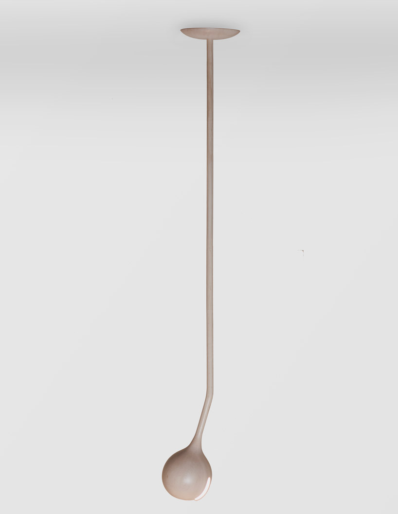 solid maple table lamps and light fixtures by loic bard