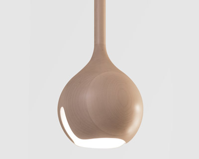 solid maple table lamps and light fixtures by loic bard