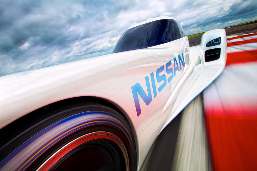 nissan unveils electric ZEOD race car for 2014 le mans