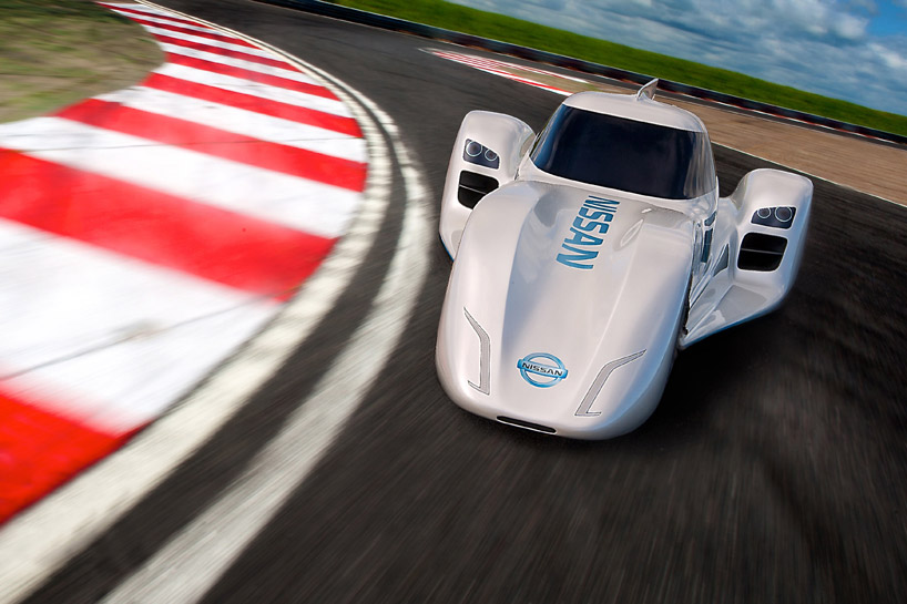 nissan unveils electric ZEOD race car for 2014 le mans