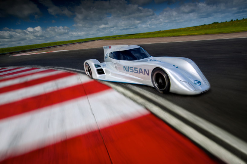 nissan unveils electric ZEOD race car for 2014 le mans