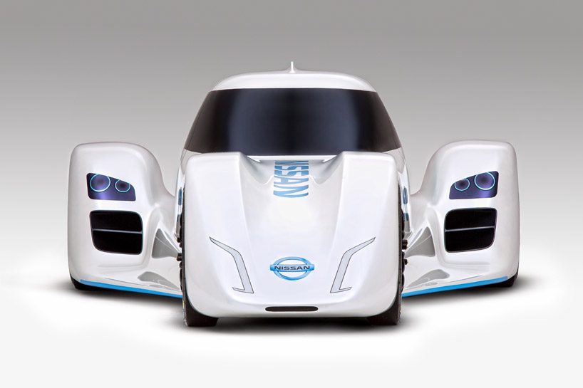 nissan unveils electric ZEOD race car for 2014 le mans