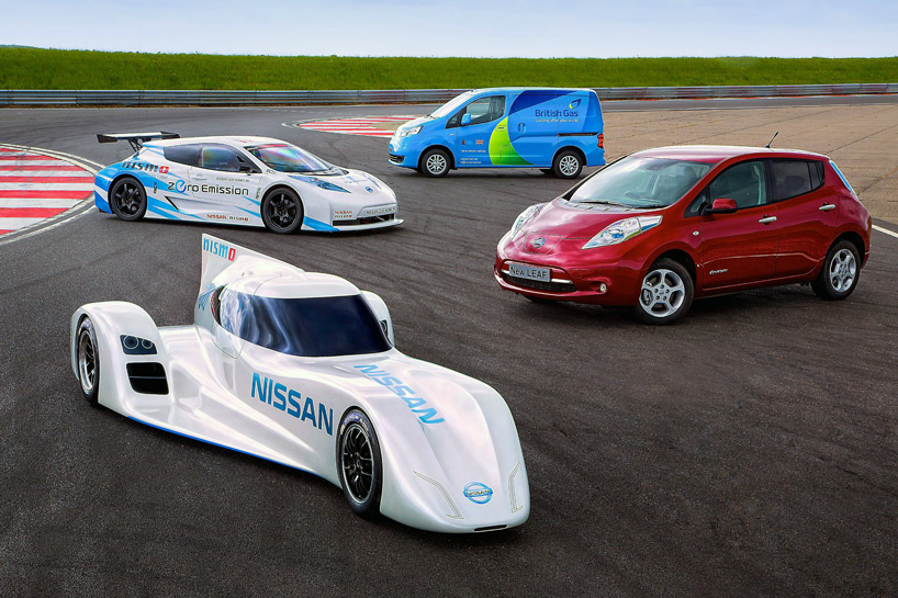nissan unveils electric ZEOD race car for 2014 le mans