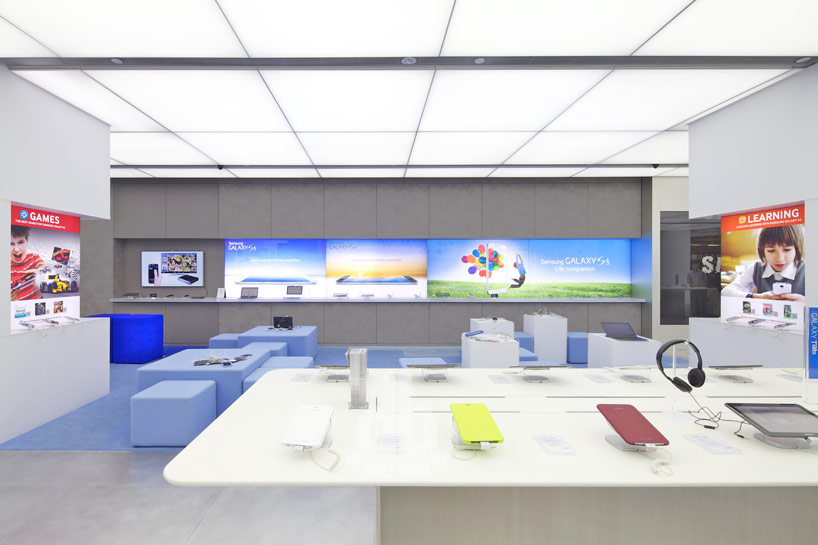 OMA-designed samsung flagship store opens in singapore
