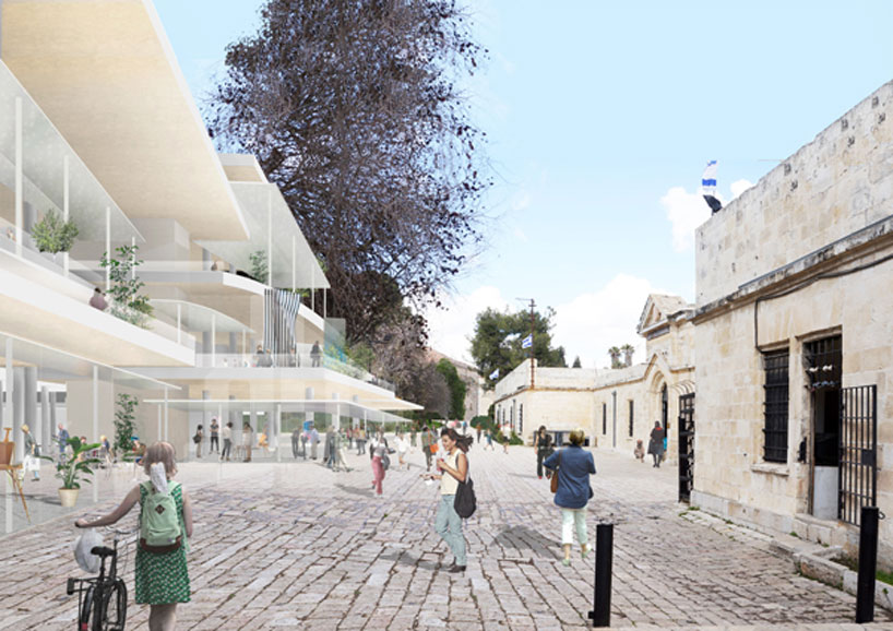 SANAA design bezalel academy new downtown campus jerusalem designboom SANAA unveils plans for bezalel academy's new campus