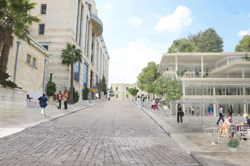 SANAA design bezalel academy new downtown campus jerusalem designboom SANAA unveils plans for bezalel academy's new campus
